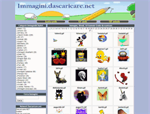 Tablet Screenshot of immagini.dascaricare.net